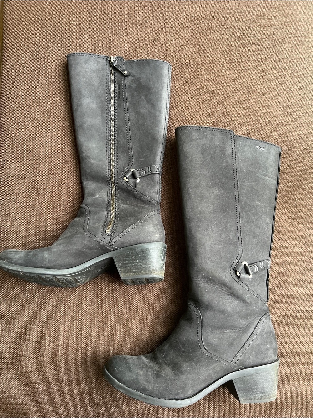 Women's Teva Mid-Calf Side-Zip Leather Boots